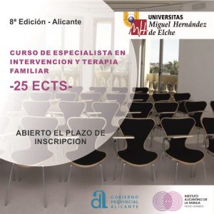 VIII Edición de Curso de Especialista en Intervención y Terapia Familiar 2022-2023