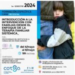 Curso de "Introducción a la intervención con familias desde el enfoque de la Terapia Familiar Sistémica", en colaboración con el Colegio Oficial de Trabajo Social de Alicante.